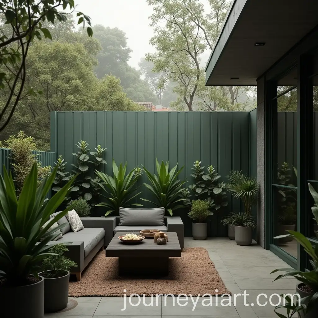 Patio-Remodel-in-Buenos-Aires-with-Modern-Barbecue-and-Greenery