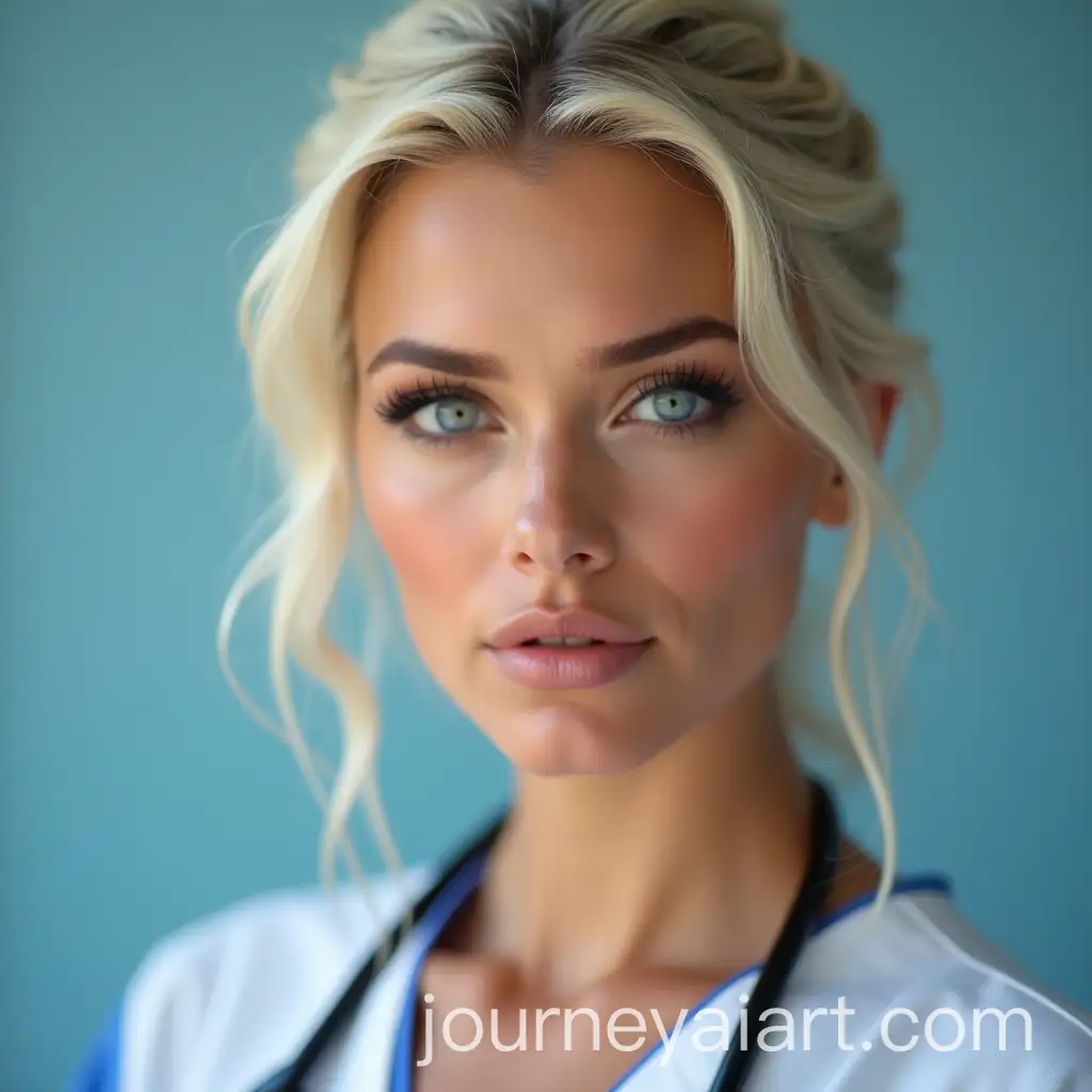 Carmen-ElectraInspired-Nurse-with-Light-Blue-Eyes-and-Blonde-Braid