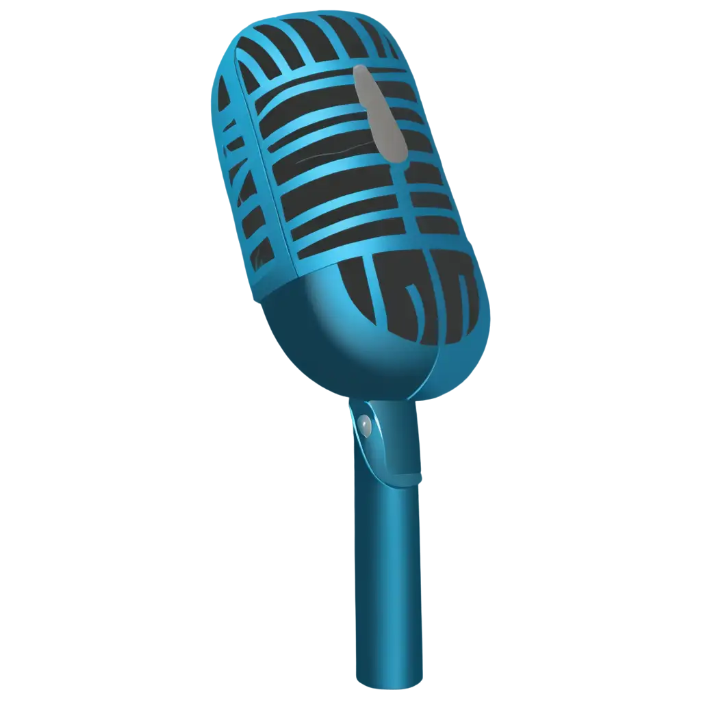 Microphone-Blue-Icon-PNG-HighQuality-Image-for-Digital-Media-and-Design