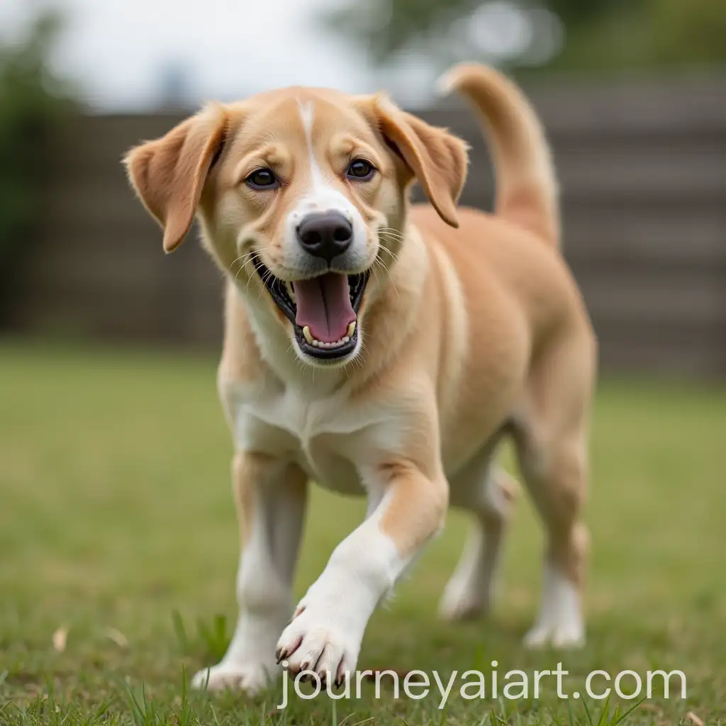 Funny-Dog-Playing-with-Toy-Ball