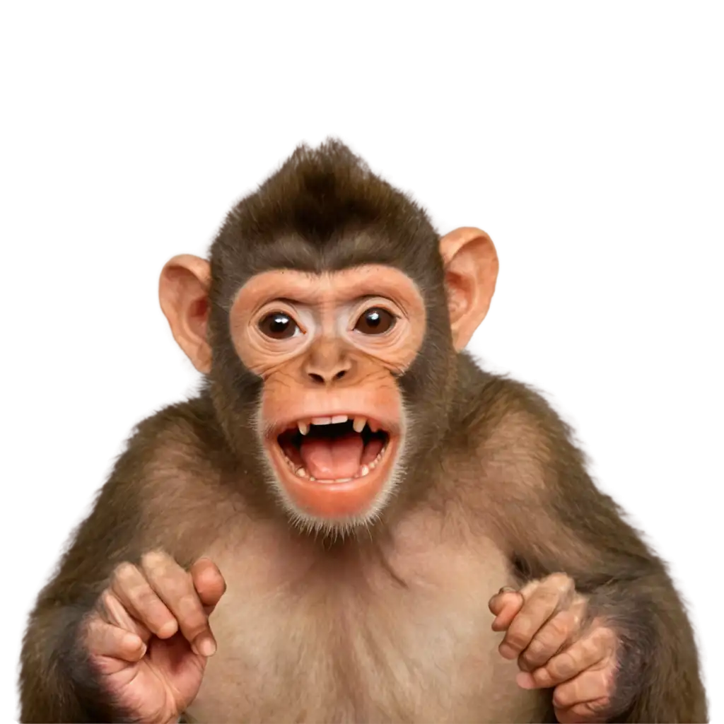 Funny-Monkey-Face-PNG-Capture-Laughter-and-Clarity-in-HighQuality-Graphics