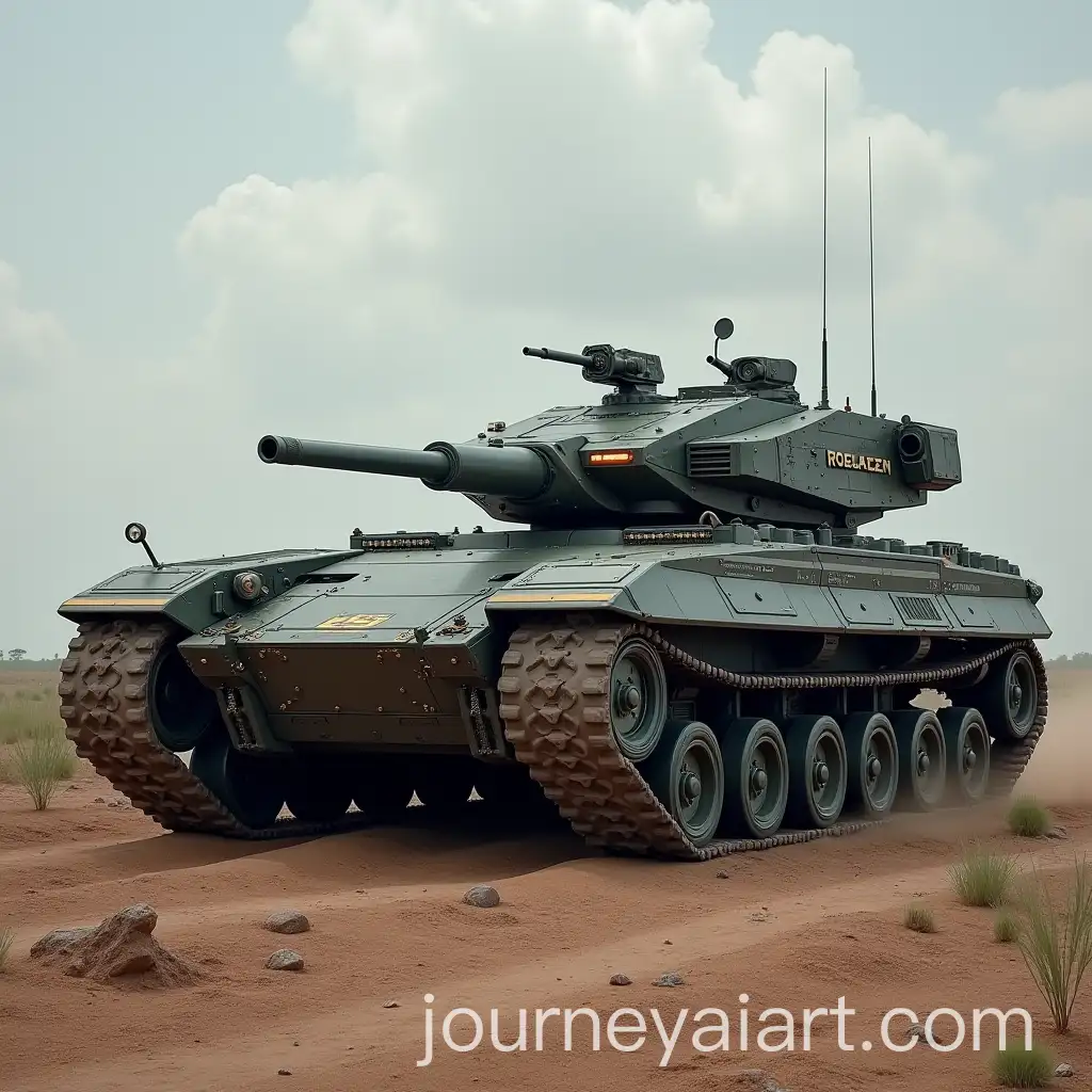 Futuristic-Laser-Tank-in-a-HighTech-Battlefield