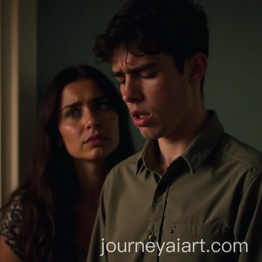 Young-Mans-Mother-Crying-in-Distress-SonAI-Image-Prompt-Expansion-Appears-Indifferent-with-Anger
