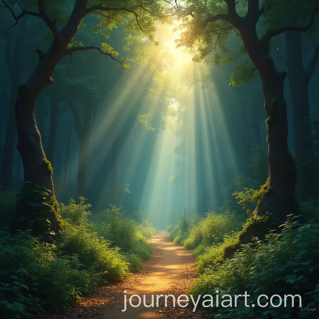 AI-Art-Prompt-ExpansionTwo-Diverging-Paths-One-Leading-to-Fame-and-the-Other-to-an-Eternal-Garden