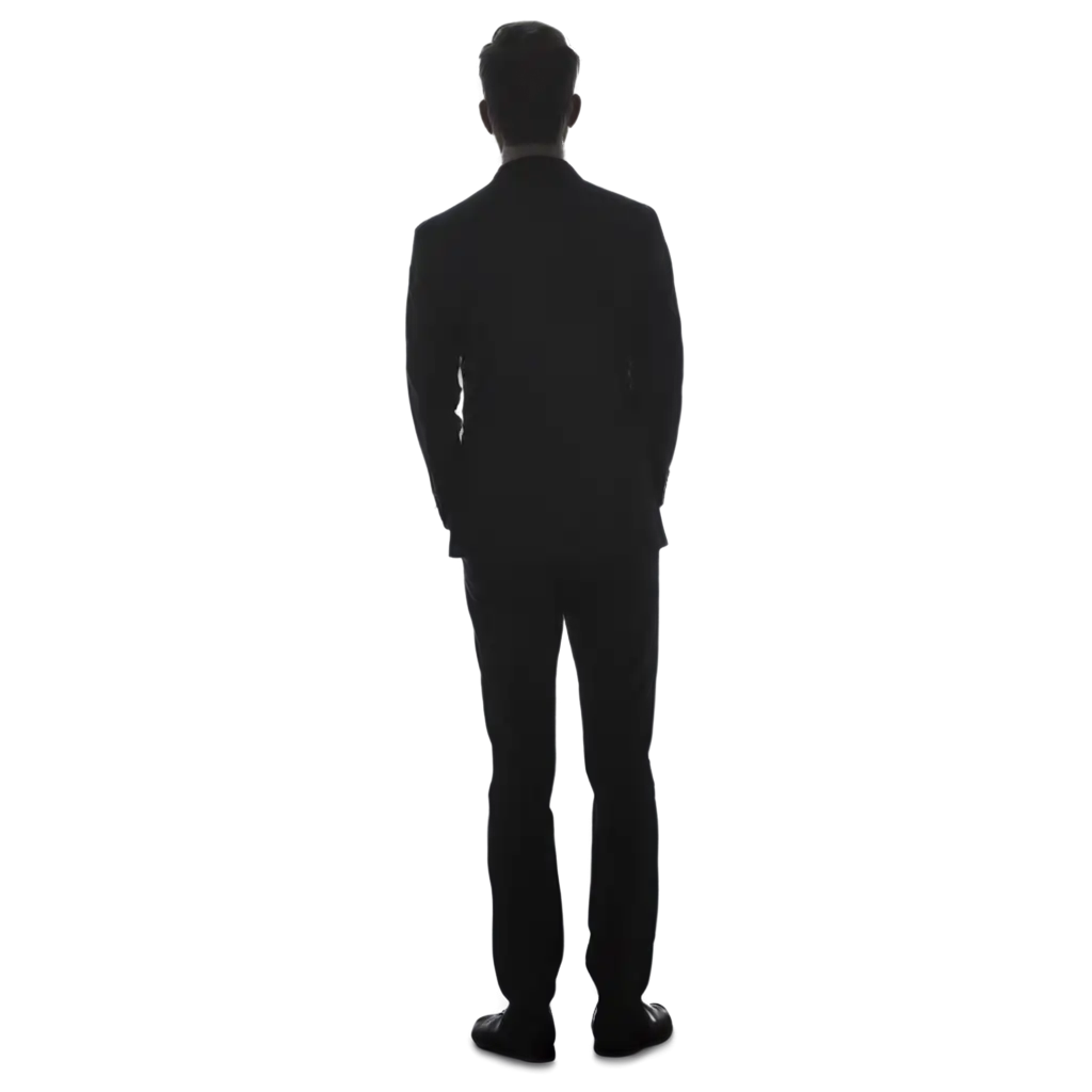 Silhouette-of-a-Man-Facing-Backwards-PNG-A-HighQuality-Transparent-Image-for-Versatile-Use