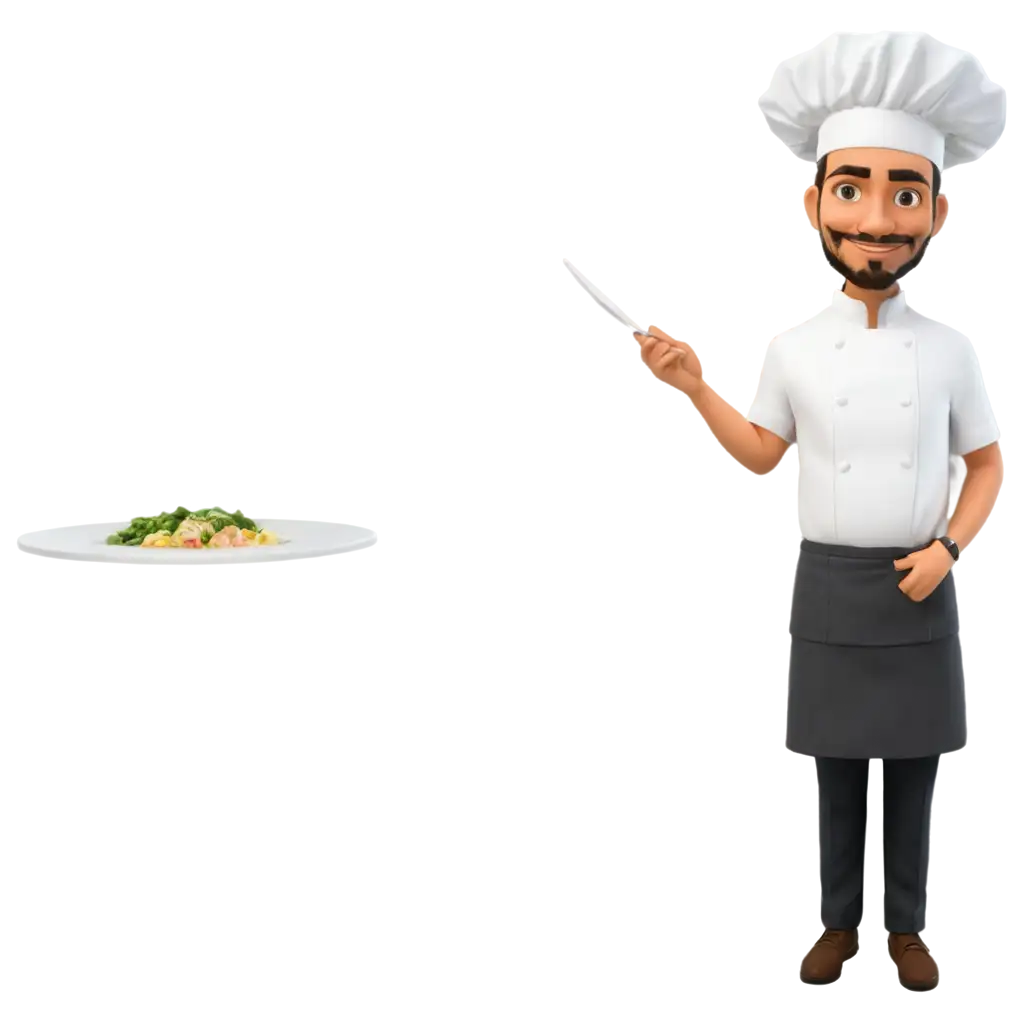 Chef-with-Menu-PNG-Image-Perfect-for-Culinary-Projects-and-Promotions