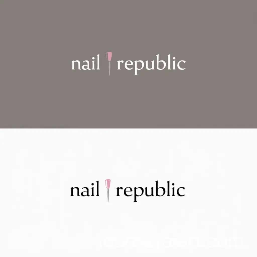 Minimalist-Modern-Monochrome-Logo-Design-for-Nail-Republic-Brand