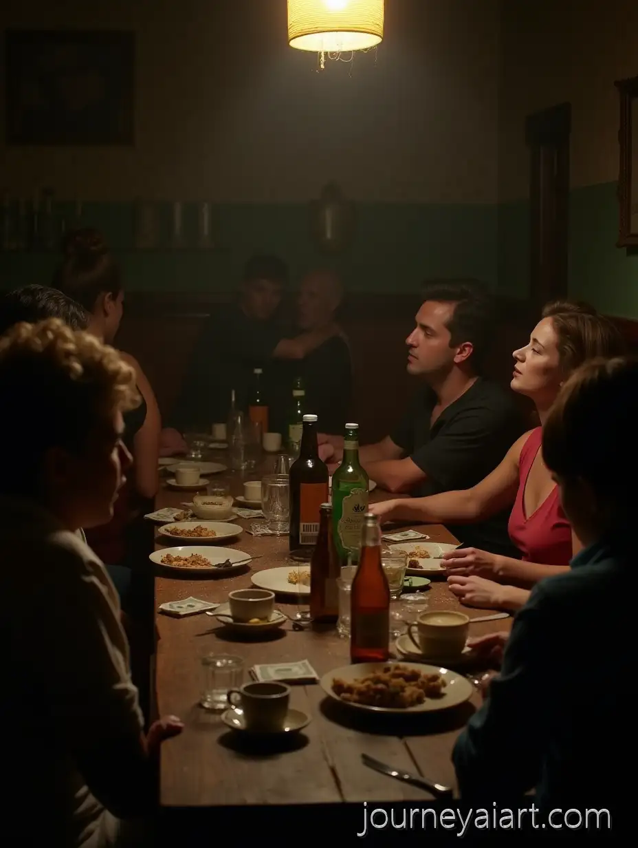 Tense-Scene-in-a-Cantina-with-ShoutingCantina-Drama-Scene-Patron-and-Angry-Bartender