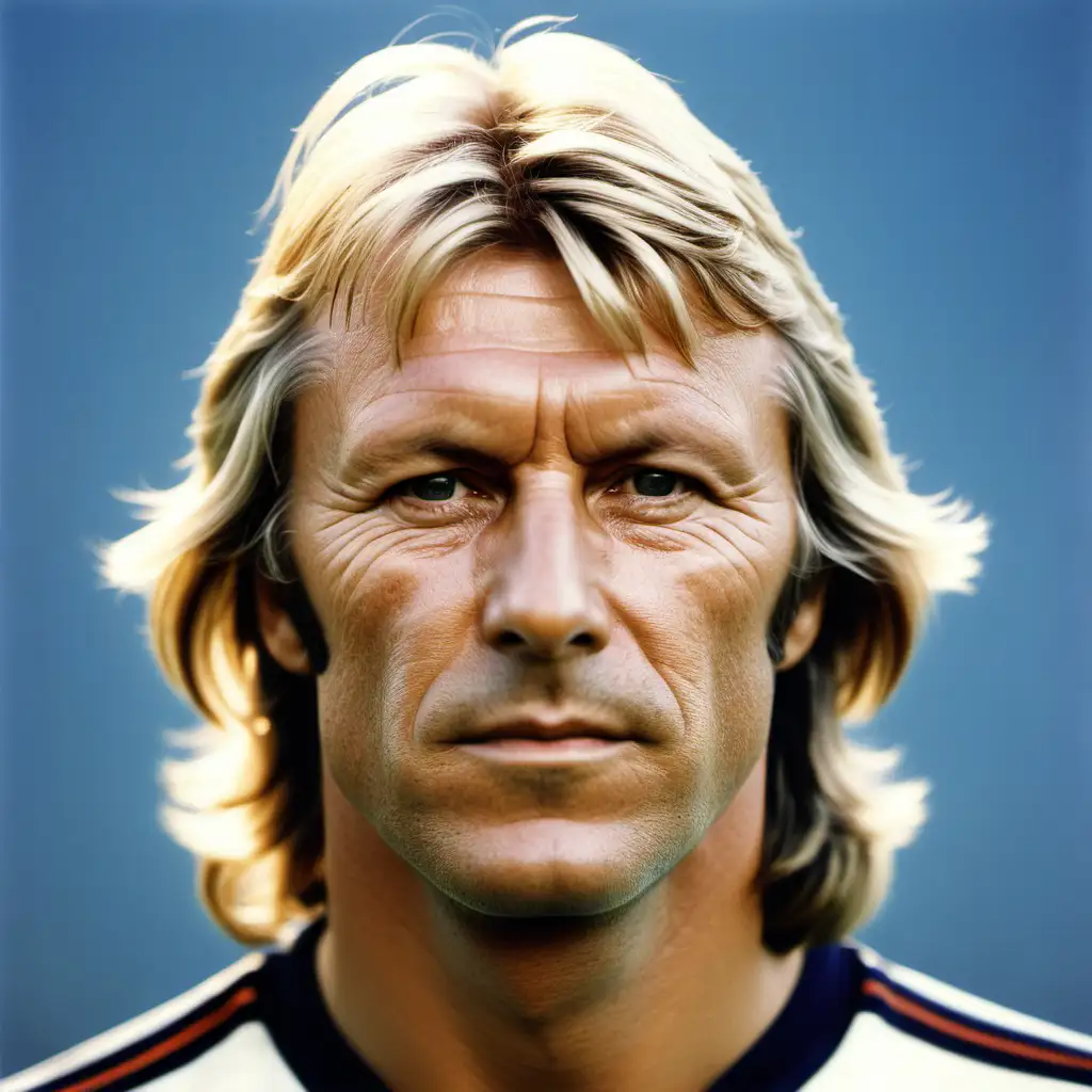 Portrait of Bjrn Borg Soccer Player