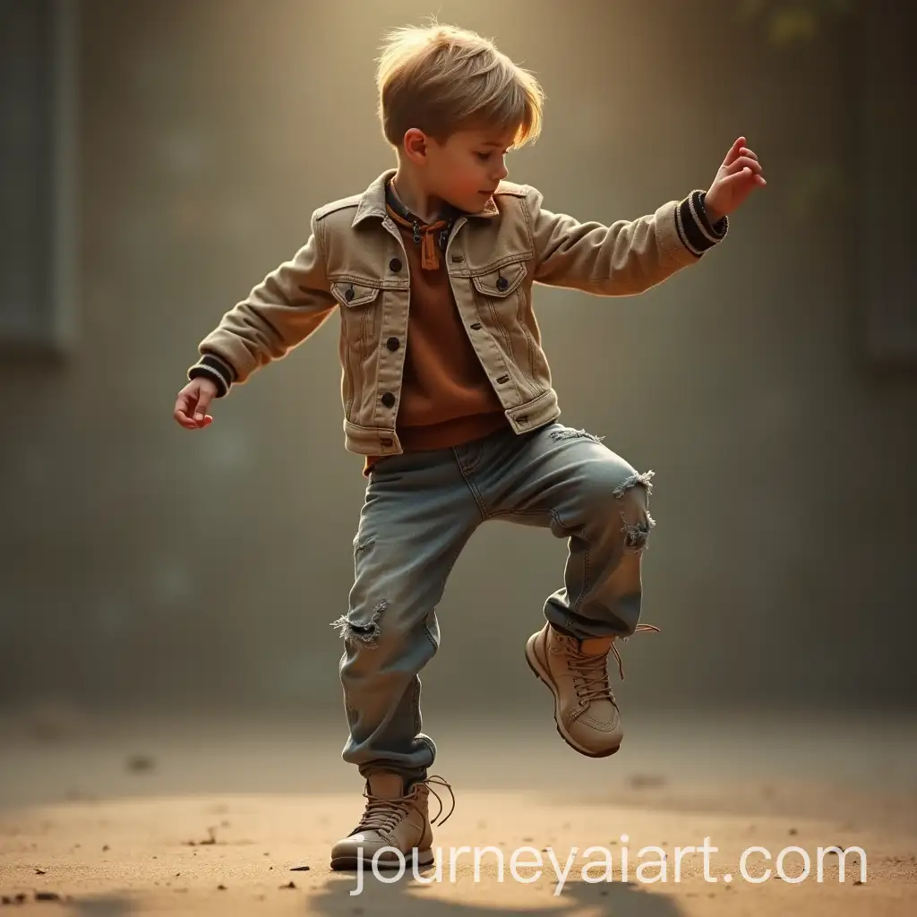 Boy-Performing-Dance-Step-in-Action