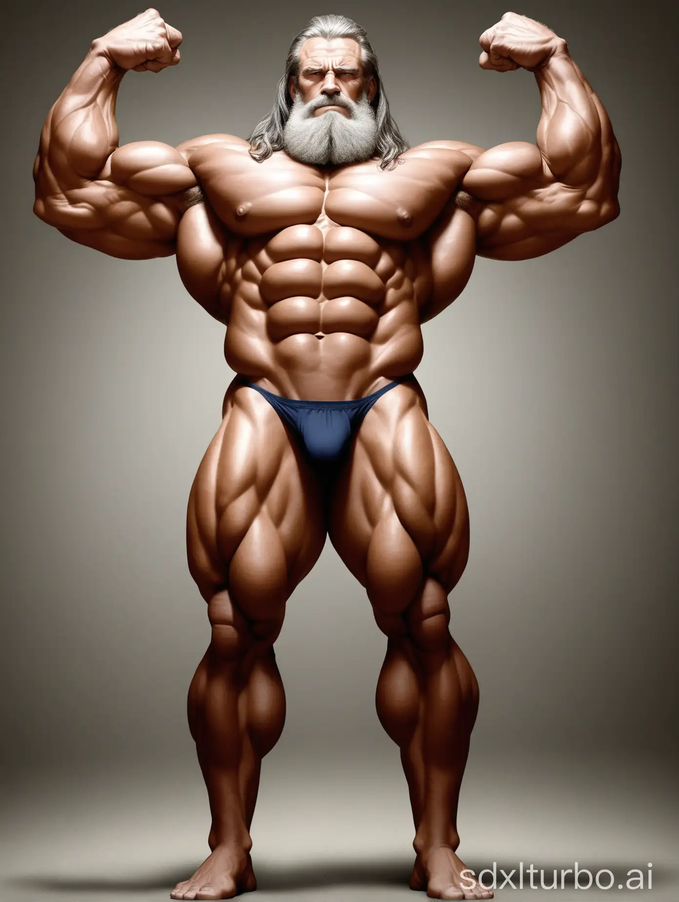 Muscular-Elderly-Man-Displaying-Giant-Biceps-and-Abs