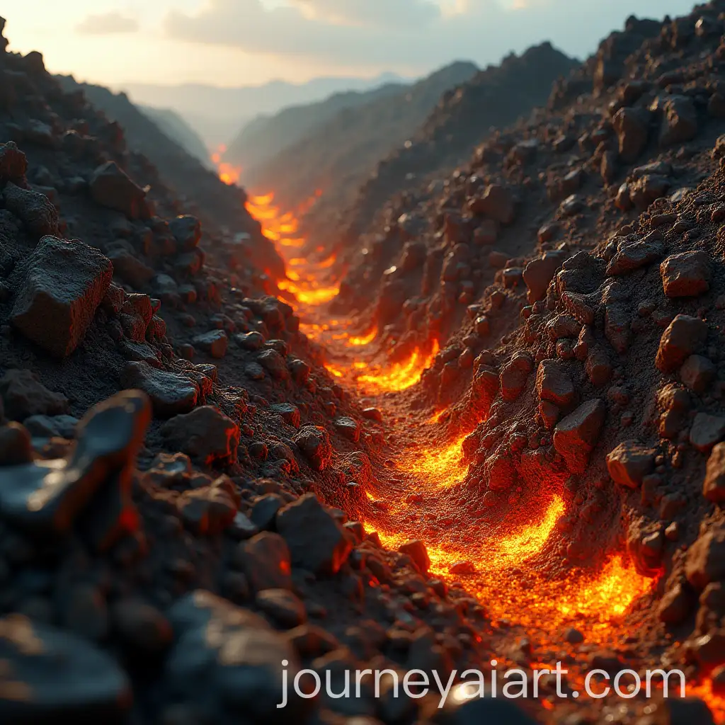 Iron-Oxide-Rust-Coming-to-Life-Amidst-Scrap-Mountains