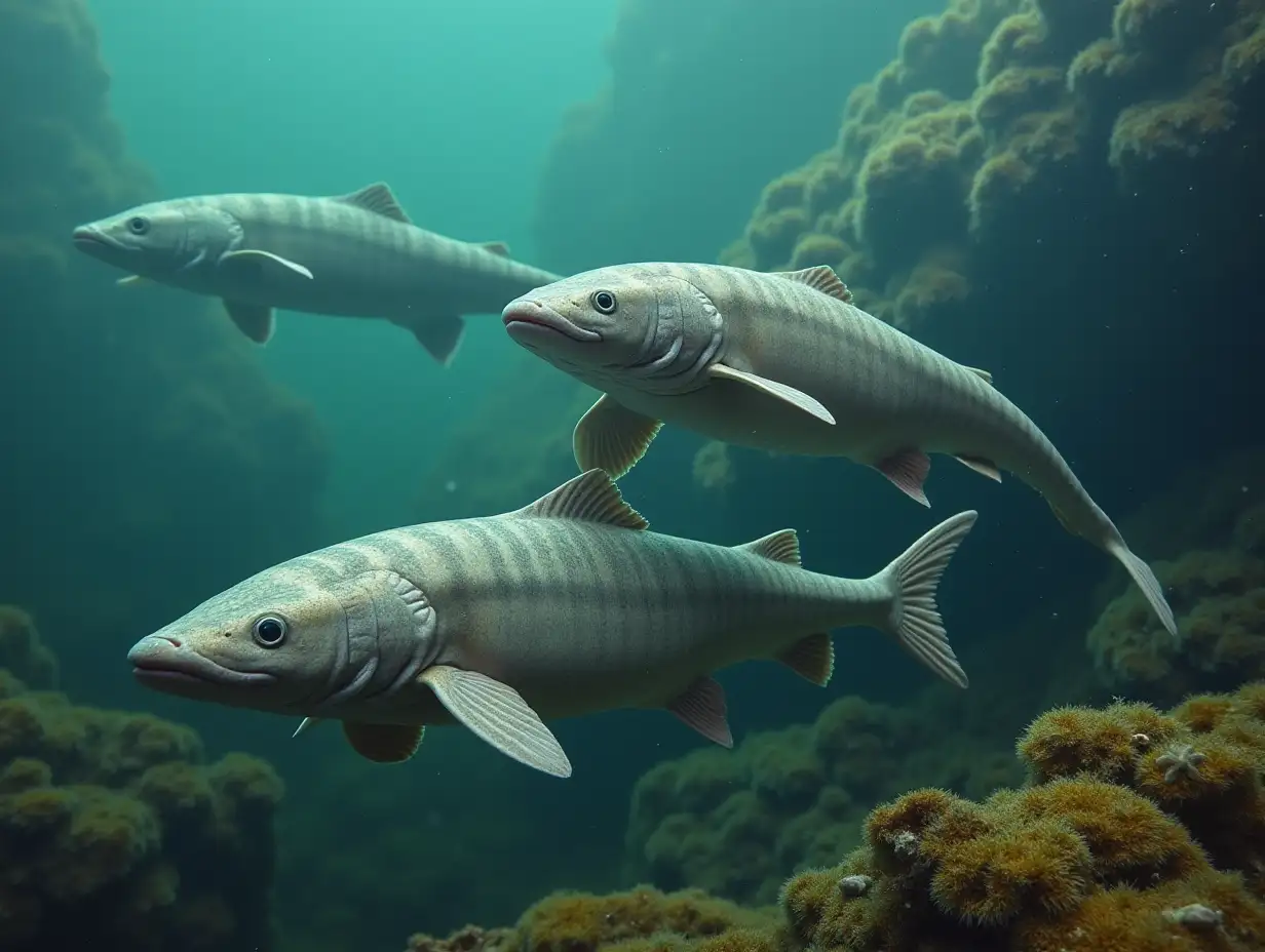 3 Australian lungfish