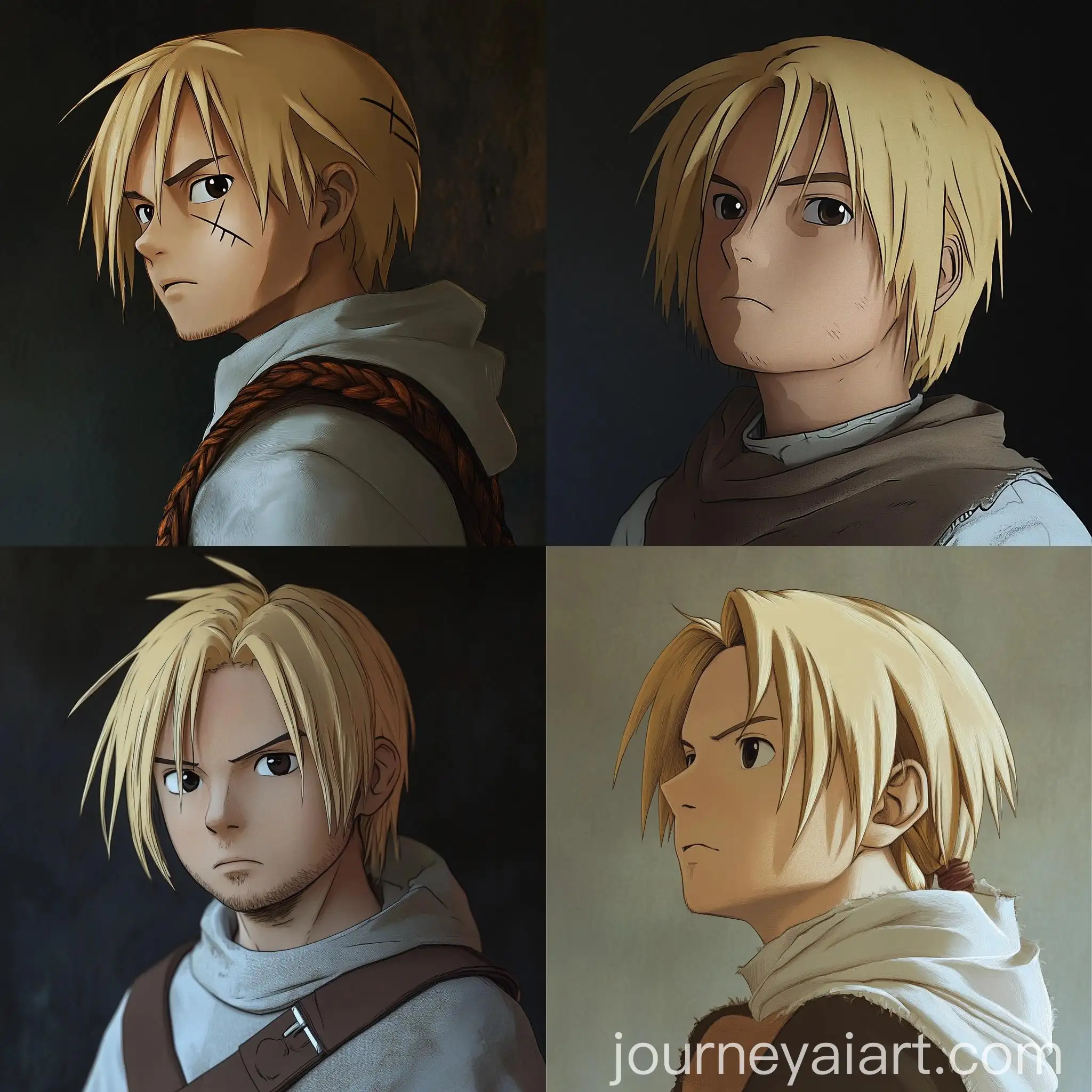 Teenage-Boy-with-Unique-Braided-Hairstyle-Photorealistic-Portrait