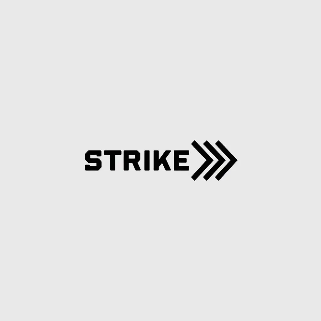 LOGO-Design-For-Strike-Minimalistic-Vector-Logo-with-Three-Diagonal-Lines