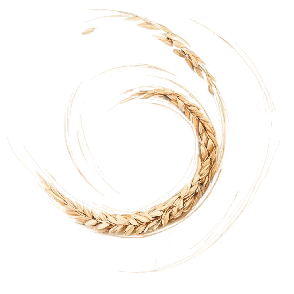 Dynamic-PNG-Image-of-a-Swirling-Whirlwind-of-Falling-Oat-Flakes-for-Creative-Use