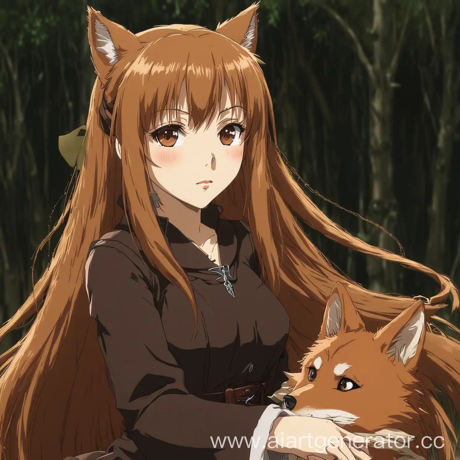 аниме Spice & Wolf