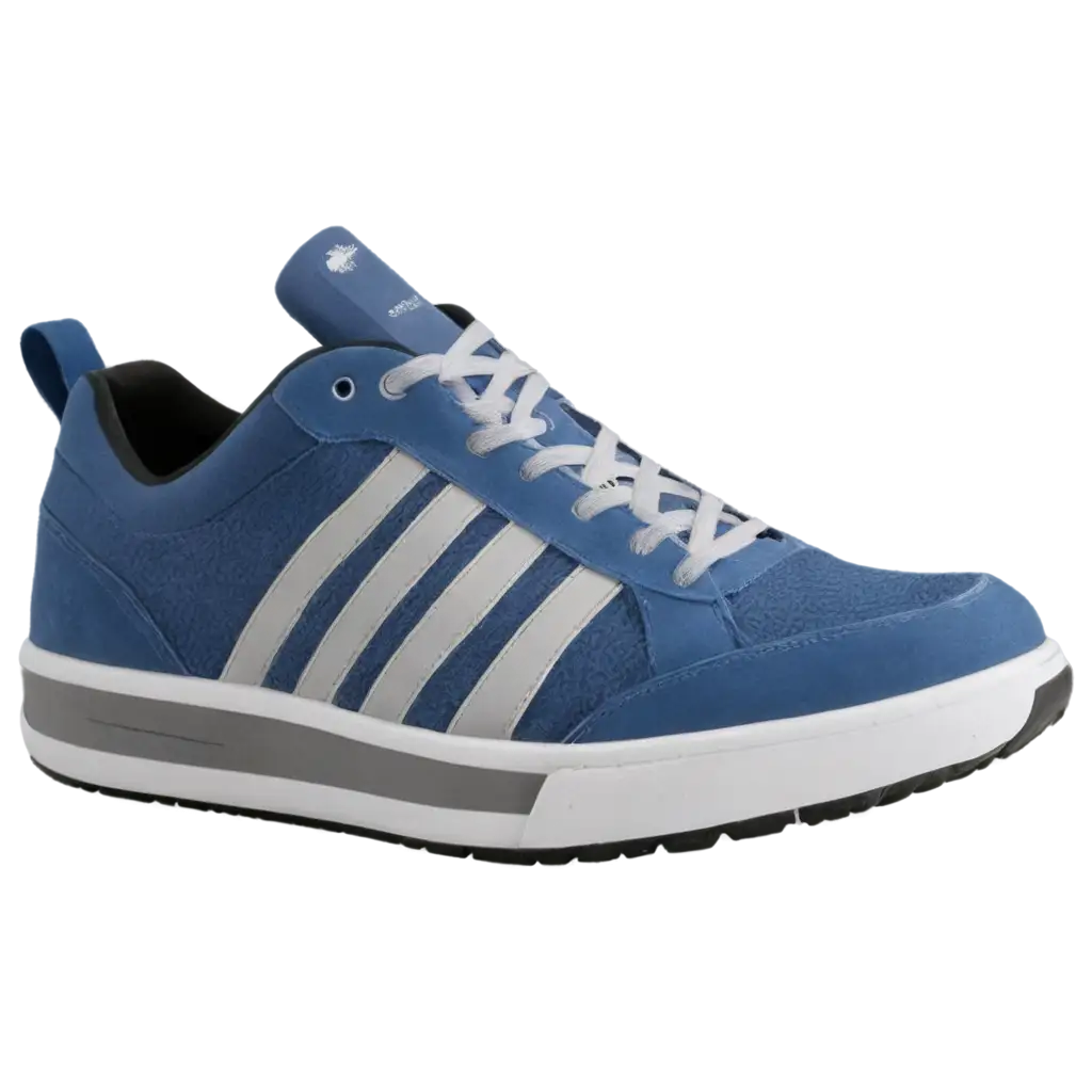 HighQuality-PNG-of-Blue-and-Gray-Sports-Shoes-with-White-Sole-for-Seamless-Integration-in-Various-Projects