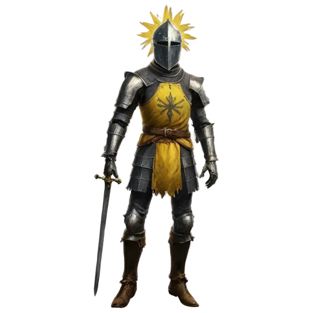 HighQuality-PNG-Image-of-Knight-Solaire-from-Dark-Souls-in-Iconic-Pose