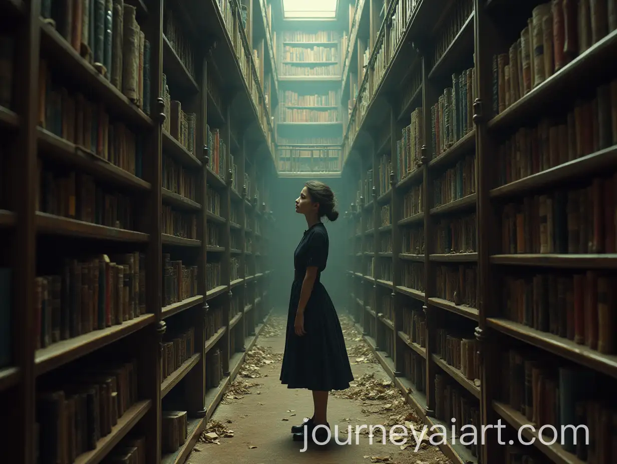 Curious-Woman-Discovers-Hidden-Library-of-Lost-Knowledge