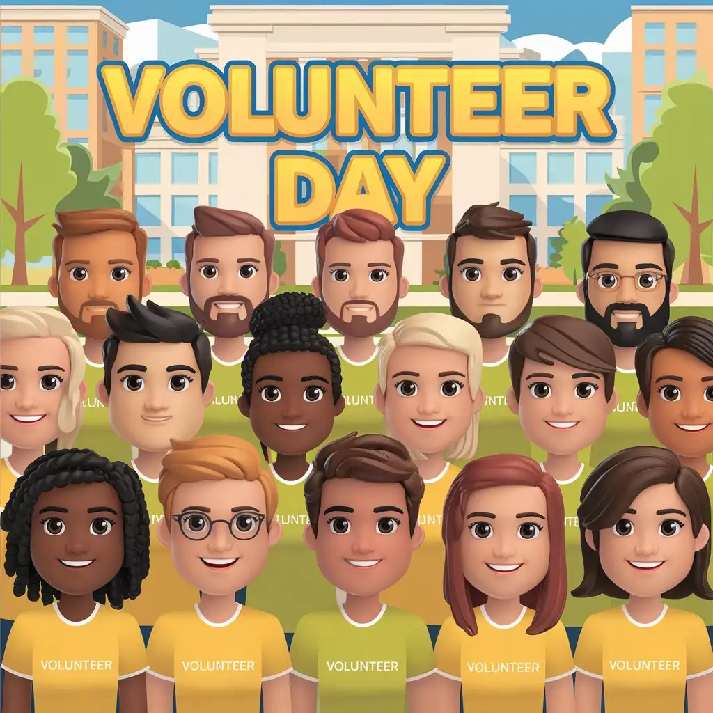 Volunteer-Day-in-3D-Style-Helping-Others-and-Making-a-Difference