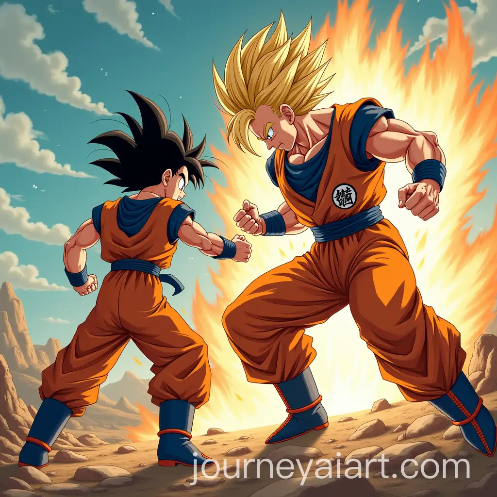 Epic-Battle-Goku-vs-Saitama