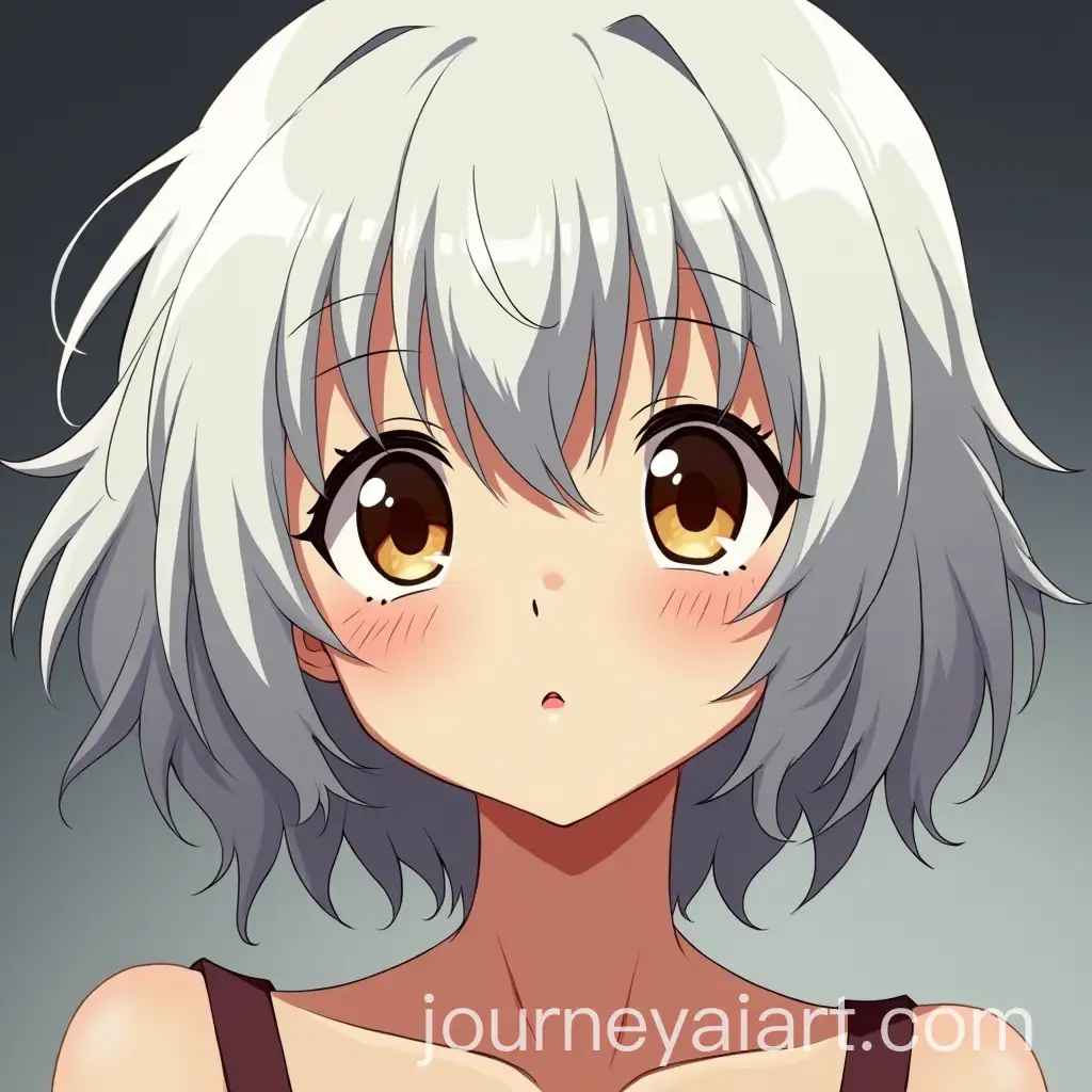 Anime-Girl-with-Fluffy-White-Hair-and-Brown-Eyes-in-90s-Berserker-Style
