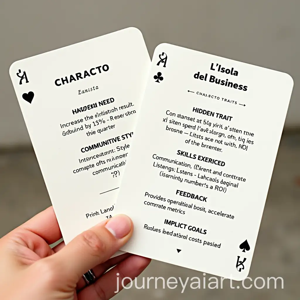 Playing-CardAI-Image-Prompt-Expansion-Featuring-Island-of-Business-Theme-with-Pragmatic-Traits