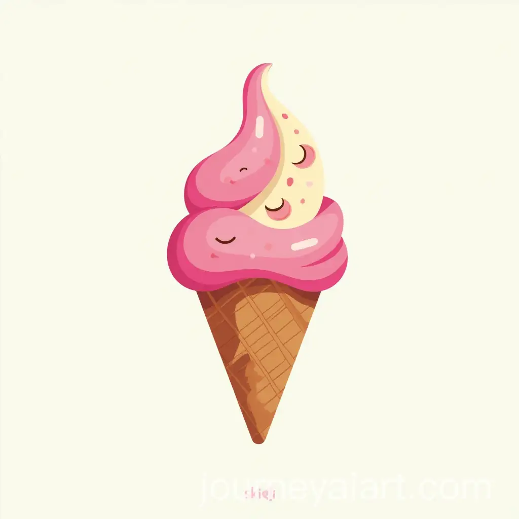 Modern-Ice-Cream-Logo-for-Stikkinikki-Targeting-Young-Adults-and-Families