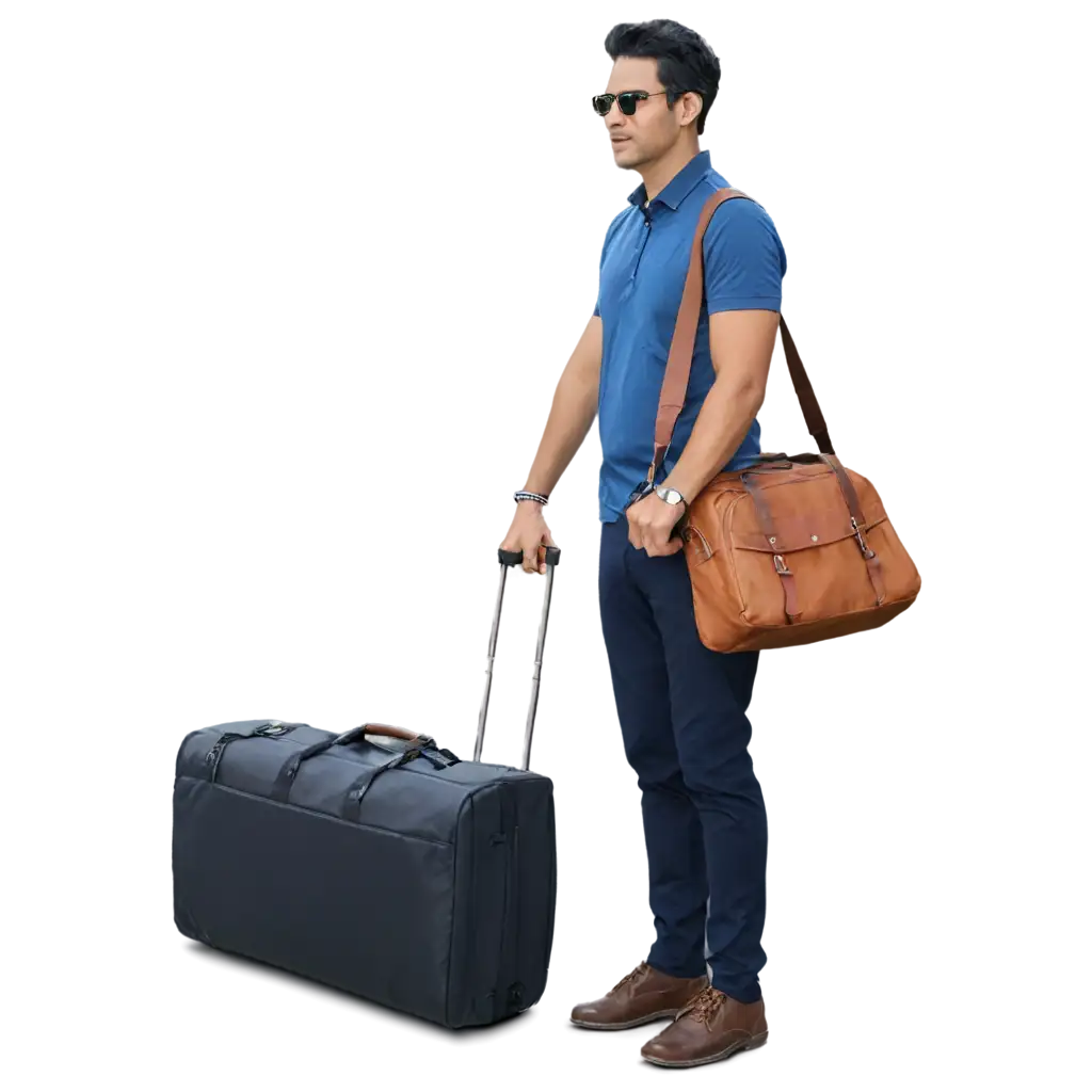 ManPNG-Image-Usage-Scenarios-Holding-Travel-Bag-for-a-Holiday-HighQuality-PNG-Image-for-Travel-Adventure-Designs