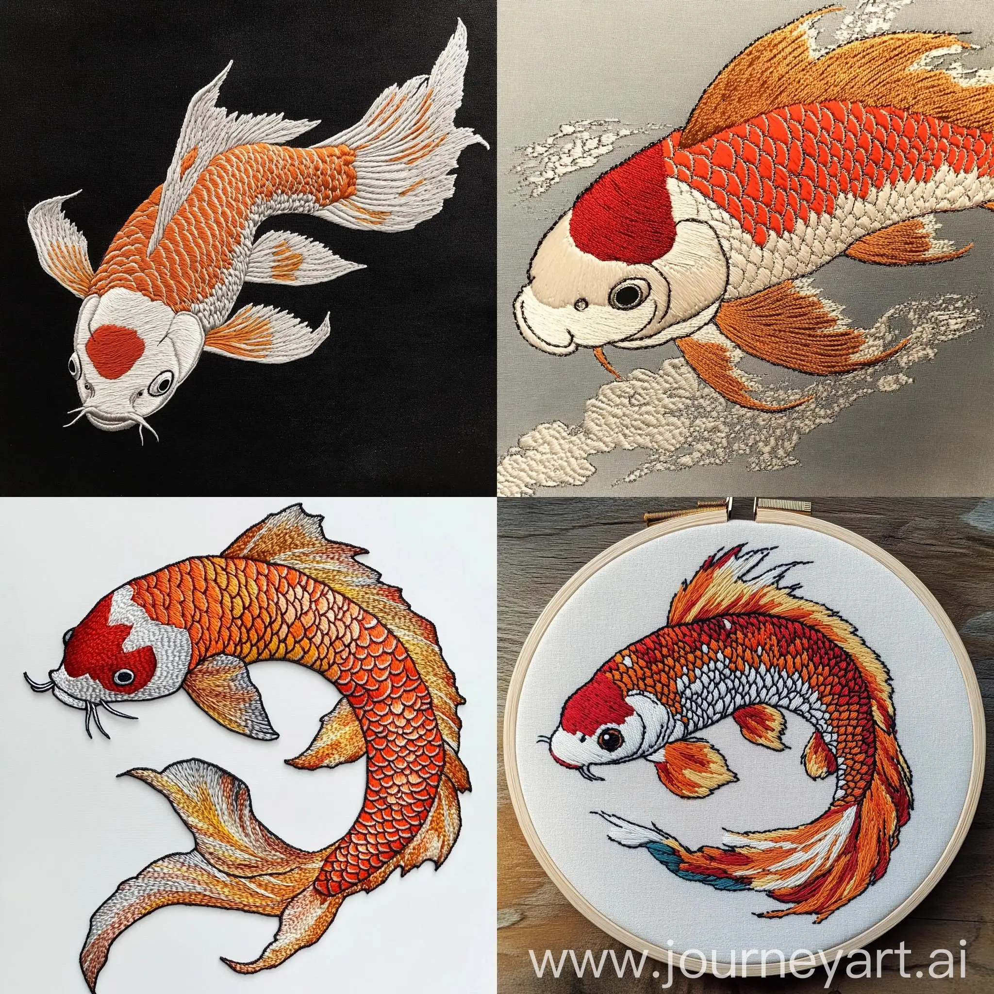 Koi-Fish-Embroidered-with-Gloss-from-Above