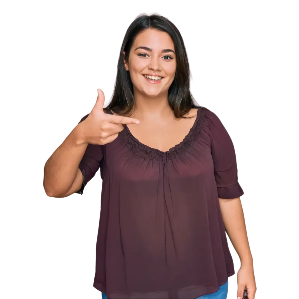 Happy-Girl-Showing-Class-with-Her-Hand-PNG-Image-for-Versatile-Usage