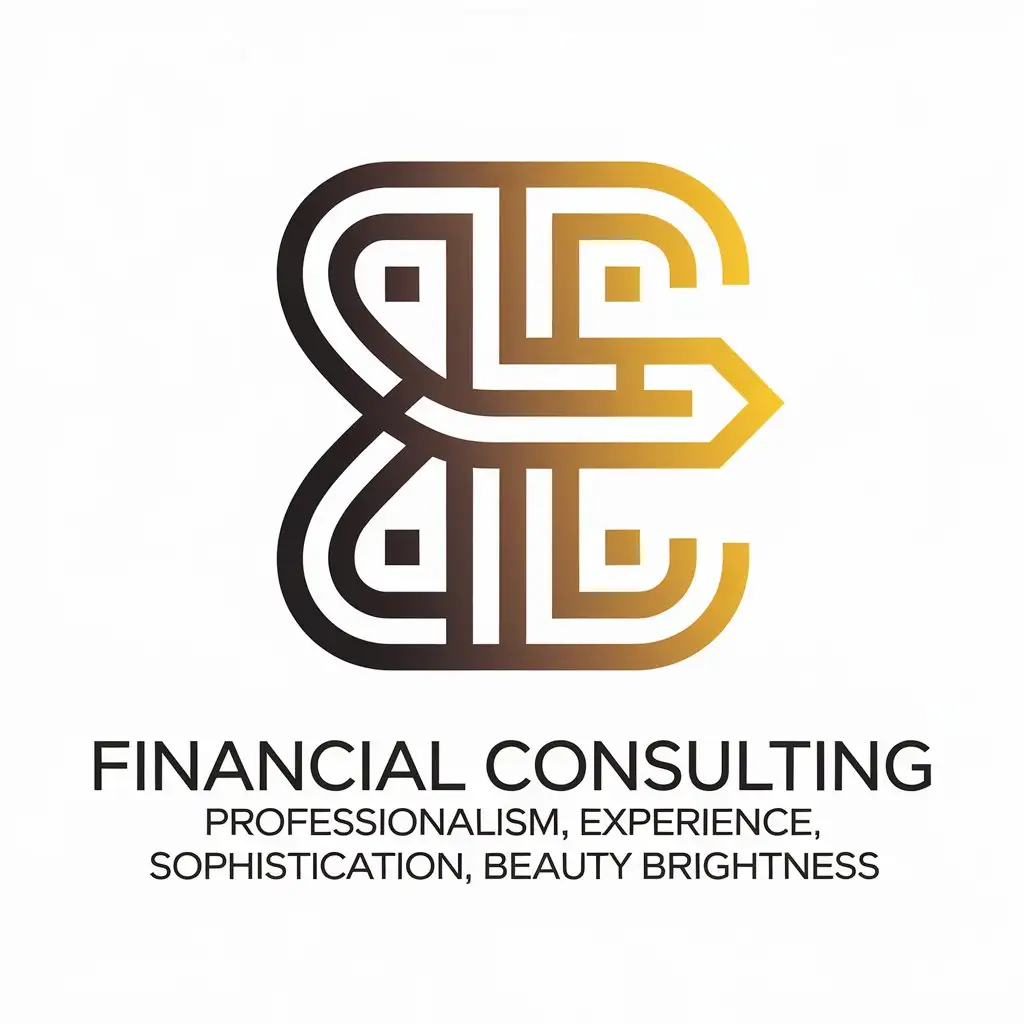 LOGO-Design-for-Financial-Consulting-Sophisticated-Elena-Badanina-Symbol-with-Bright-Clear-Background