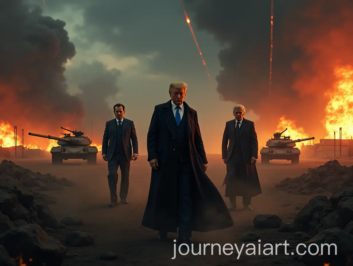 CAI-Art-Prompt-Expansioninematic-Digital-Painting-of-Political-Leaders-in-a-WarTorn-Middle-Eastern-Battlefield