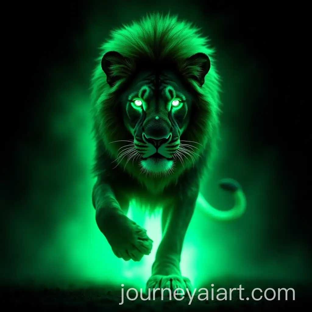 Majestic-Neon-Green-LionAI-Art-Prompt-Expansion-with-Glowing-Eyes-in-Futuristic-SciFi-Setting