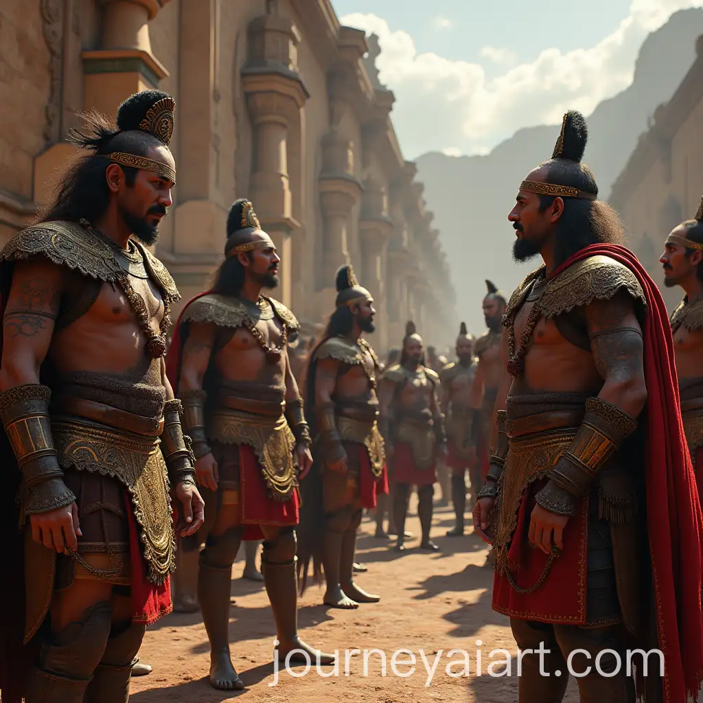 Inca-Atahualpa-Governing-in-Peru-CGI-VFX-Detailed-Scene