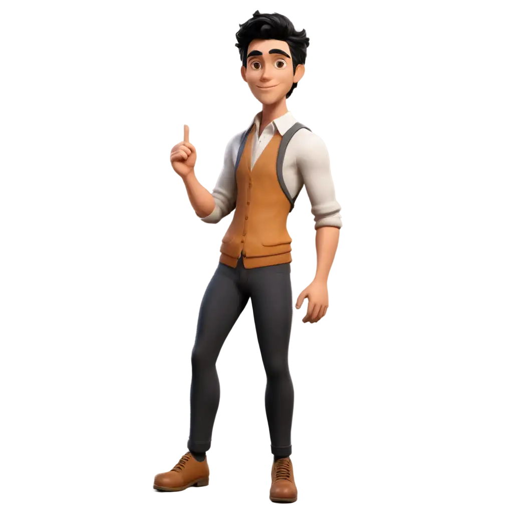 PNG-Image-of-a-Male-Character-with-Black-Hair-Artistic-Rendering-and-HighQuality-Detail