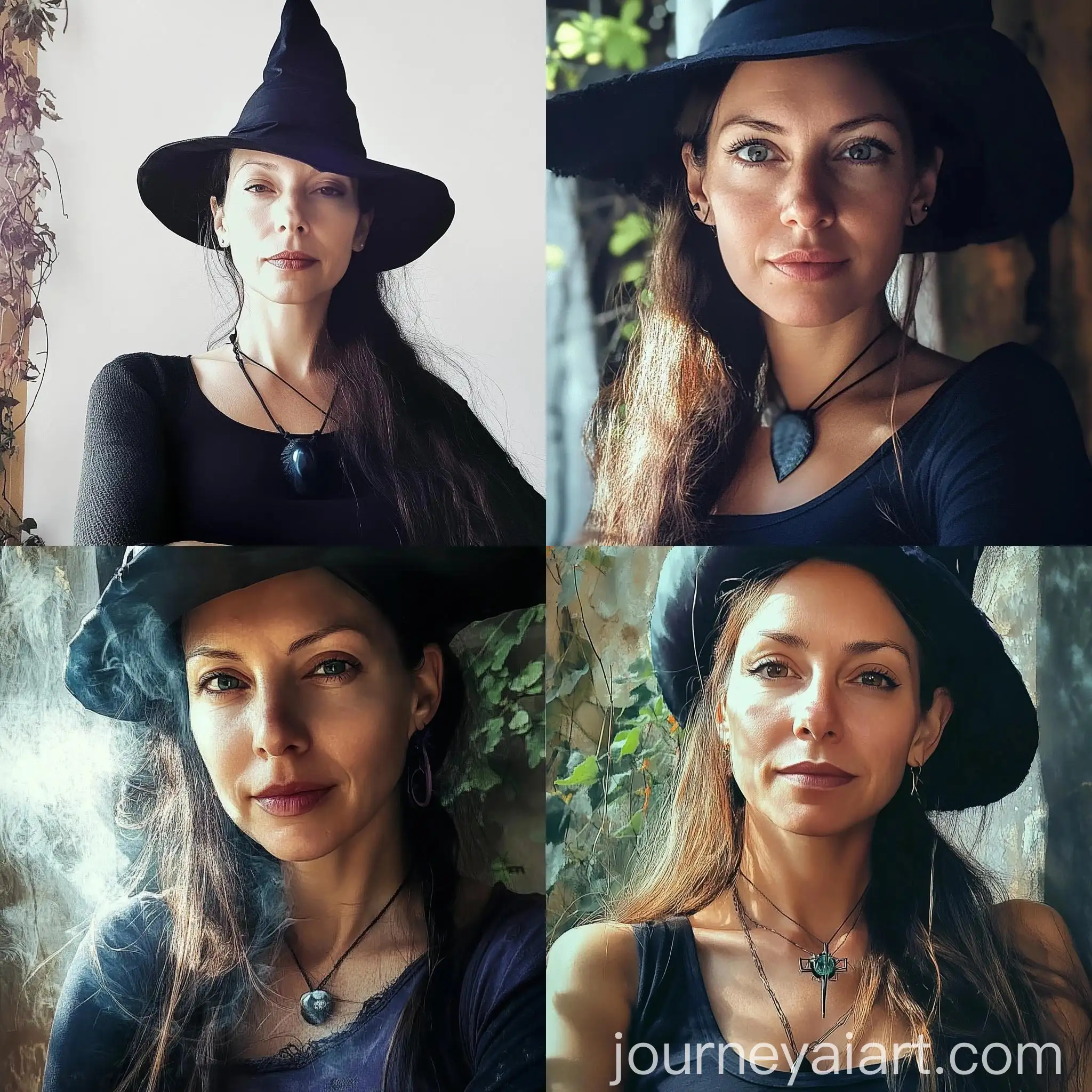 Witch-with-Hat-in-Mystical-Forest