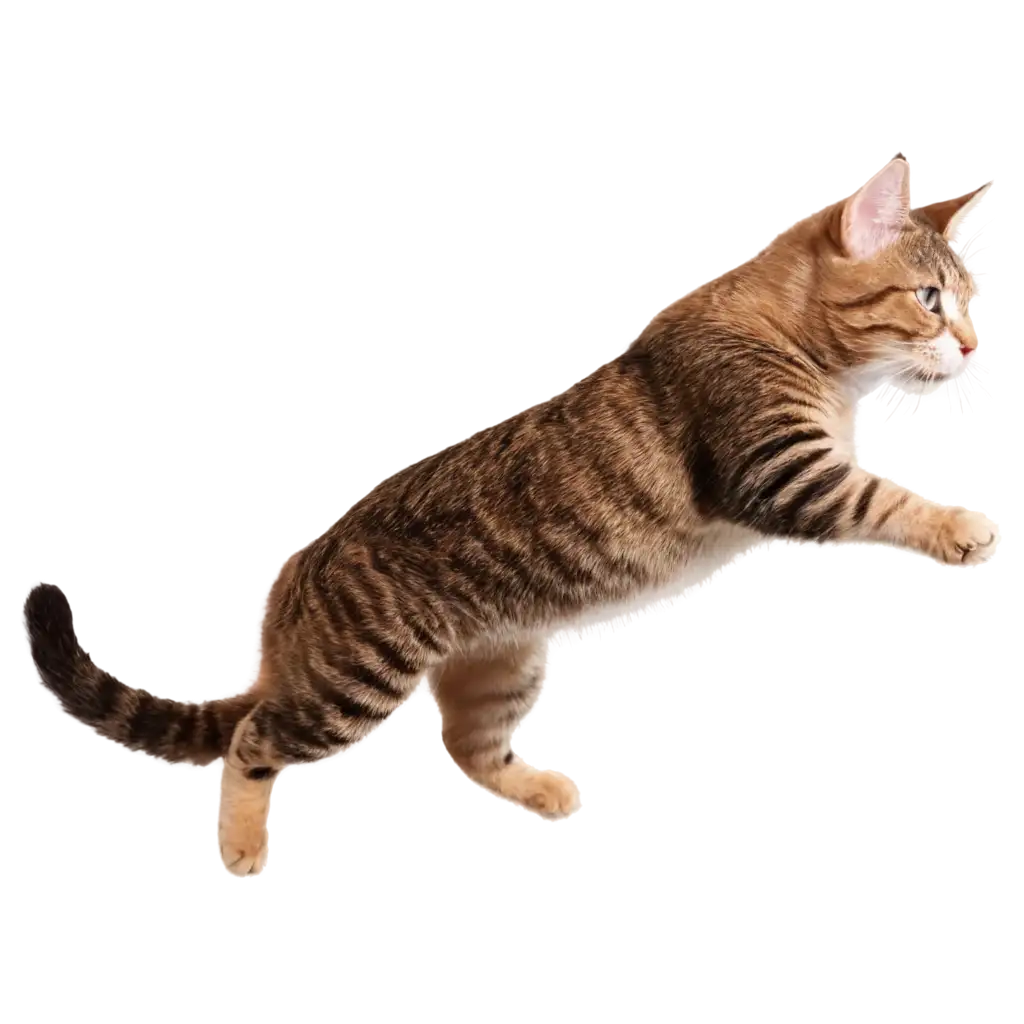 HighQuality-Cat-Running-PNG-Image-for-Versatile-Digital-Use