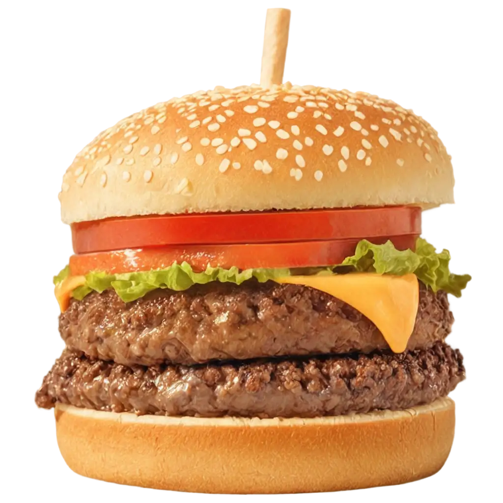 Delicious-Cheesy-Burger-PNG-Perfect-for-Your-Culinary-Creations