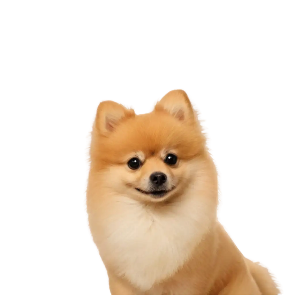 Cute-Pomeranian-Dog-PNG-Image-Adorable-Pet-Illustration-for-Online-Content