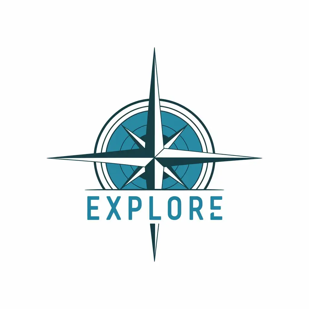 LOGO Design for Explore Vector Design with Moderate Symbol and Clear Background