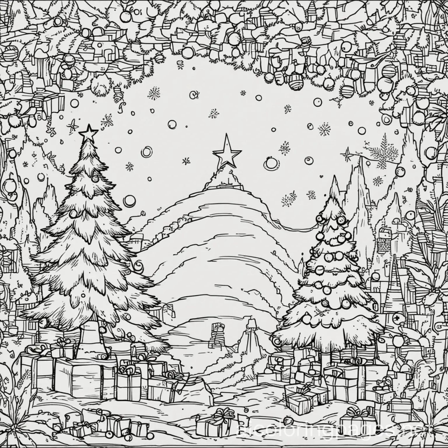 Simple-Christmas-Coloring-Page-for-Kids