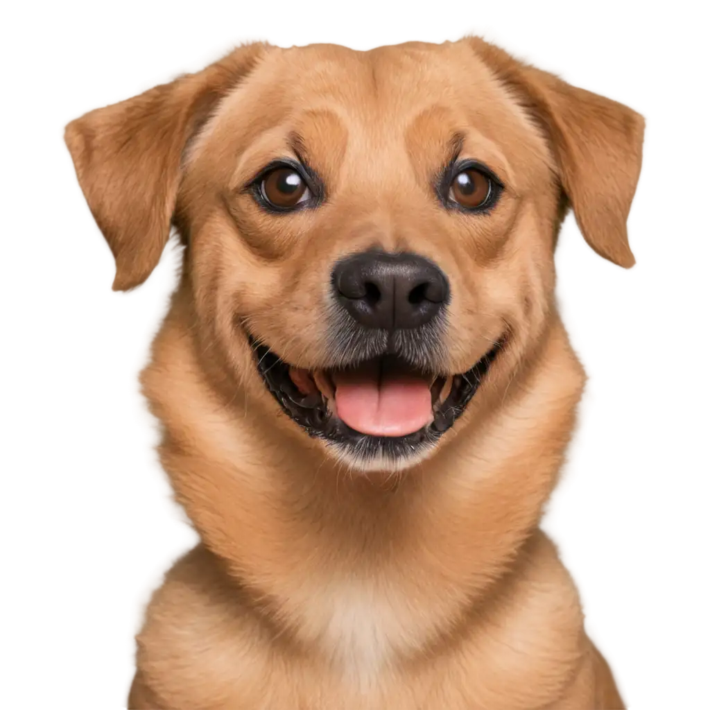 Pet-Caramel-MixedBreed-Smiling-and-Posing-PNG-Image-AI-Art-Prompt-Exploration