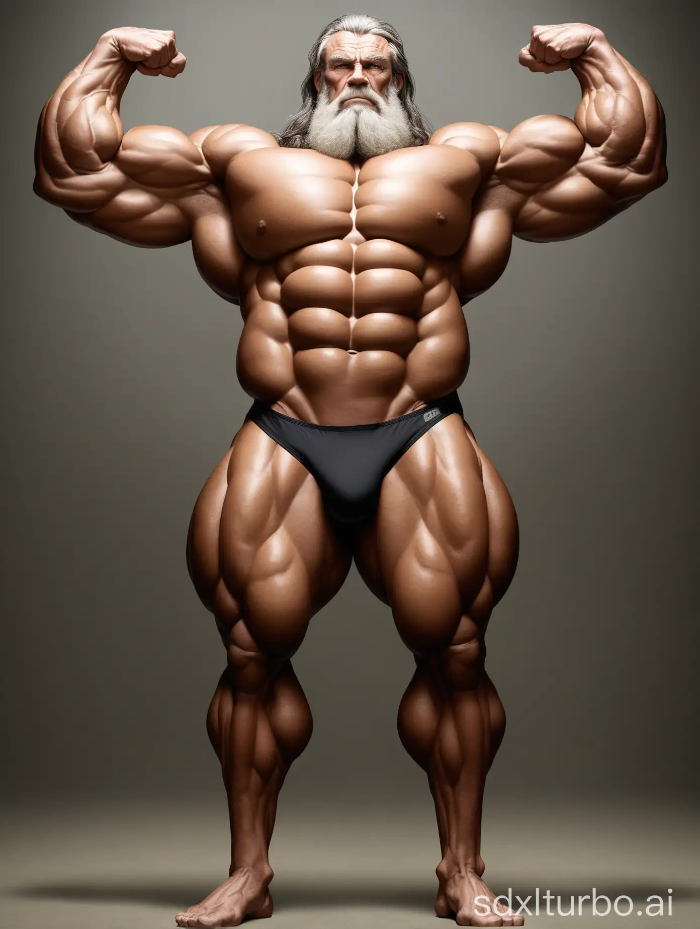 Imposing-Elderly-Bodybuilder-Displaying-Muscular-Strength