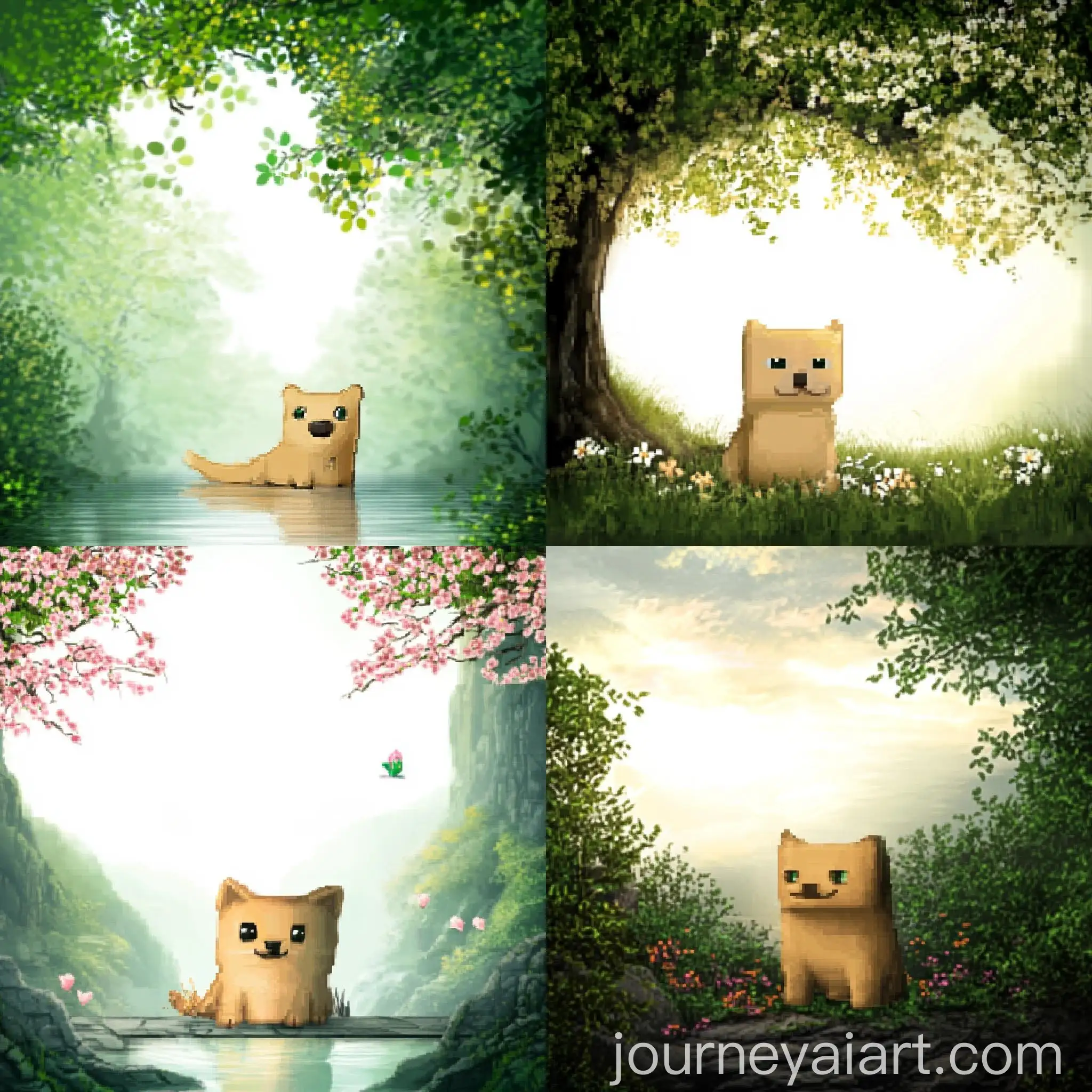 Serene-Nature-Background-with-Tree-Silhouette