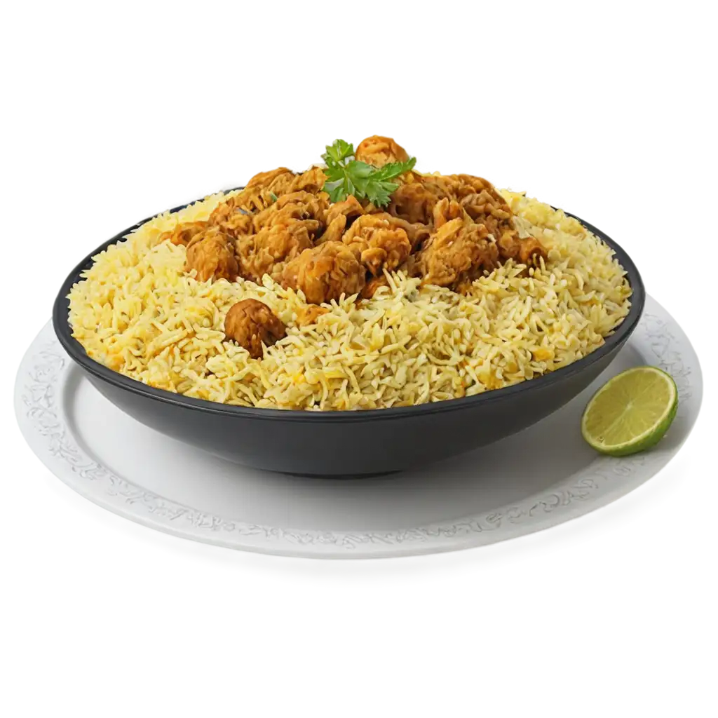 Biryani-PNG-Image-HighQuality-Culinary-Delight-for-Digital-Creations