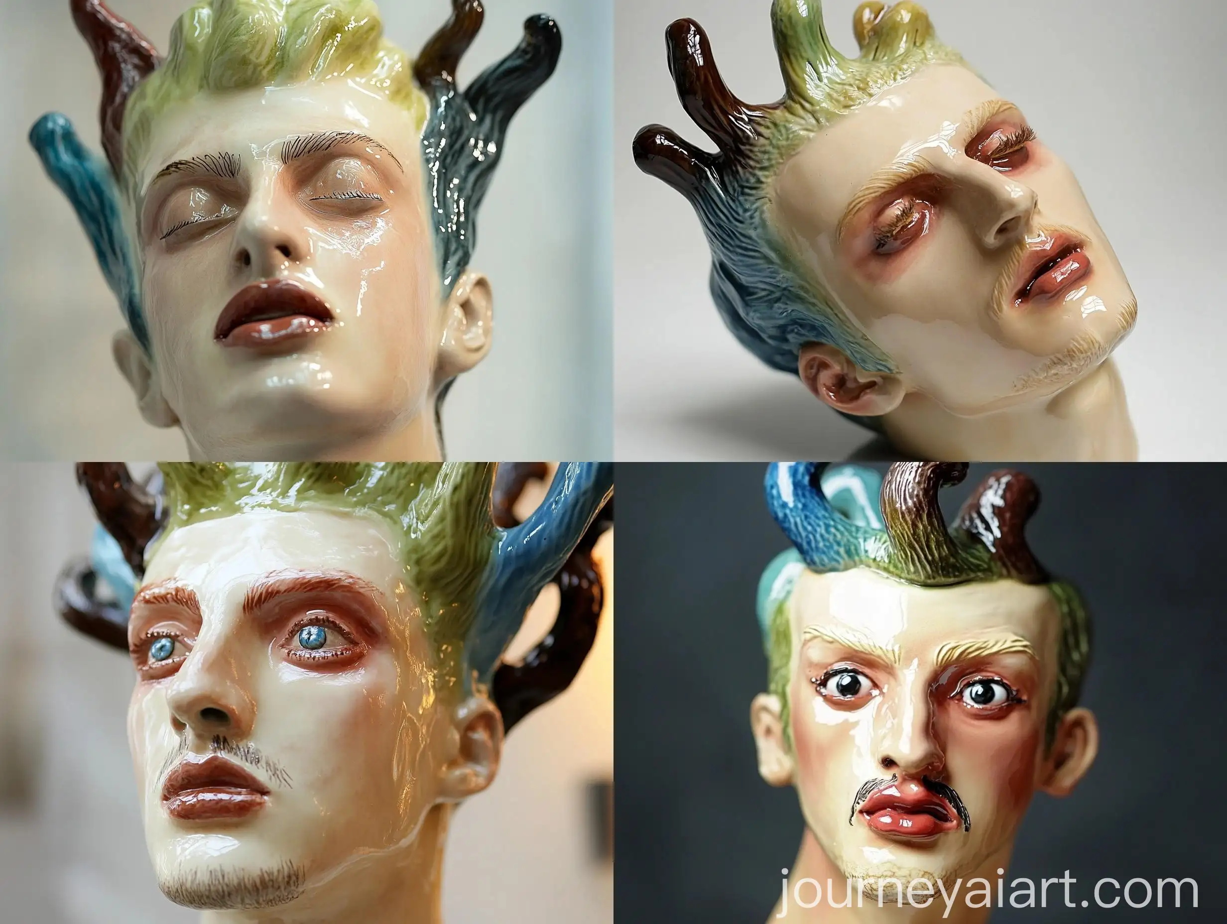 Sculpting-a-Ceramic-Face-Artisan-Crafting-with-Clay
