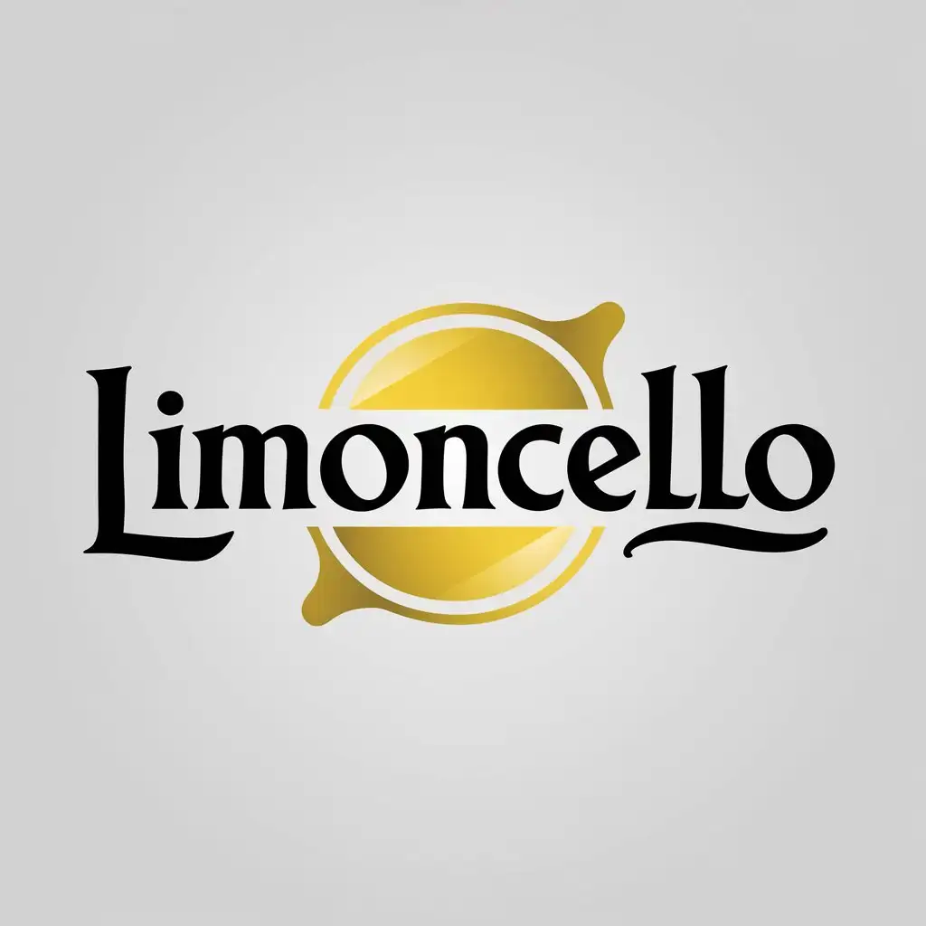 a logo design,with the text "Limoncello", main symbol:Lemon,Moderate,be used in Alcoholic drinks industry,clear background