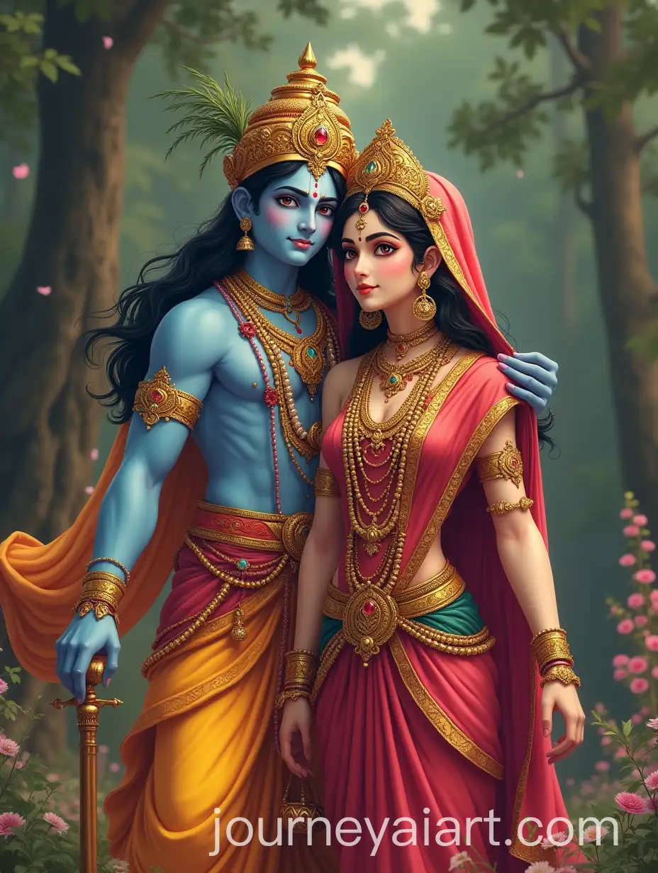 Anime-Style-Radha-Krishna-Artwork